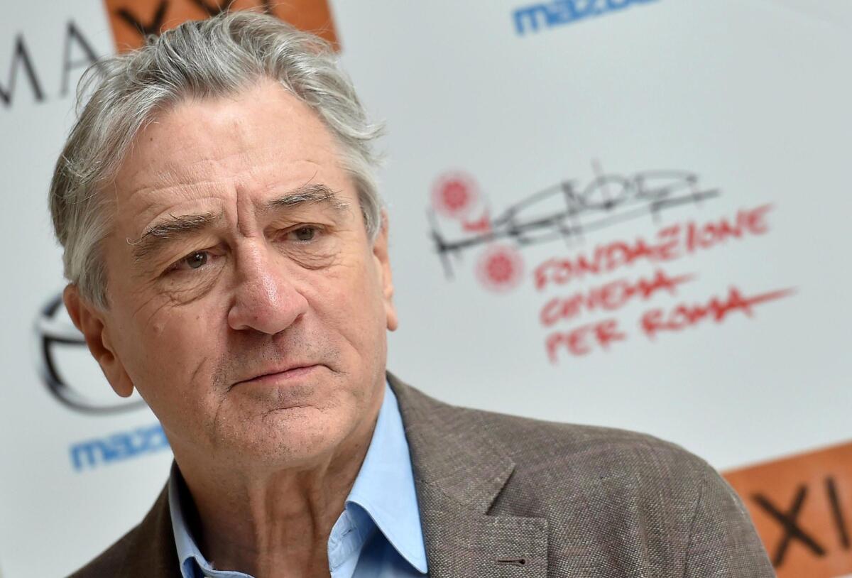 Robert De Niro said he's going to play Jennifer Lawrence's father in "Joy."