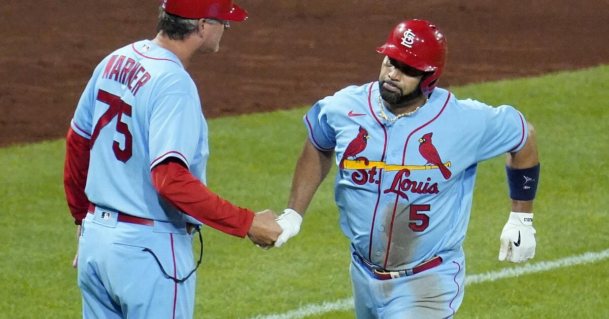 Albert Pujols cements place in history with HR No. 697