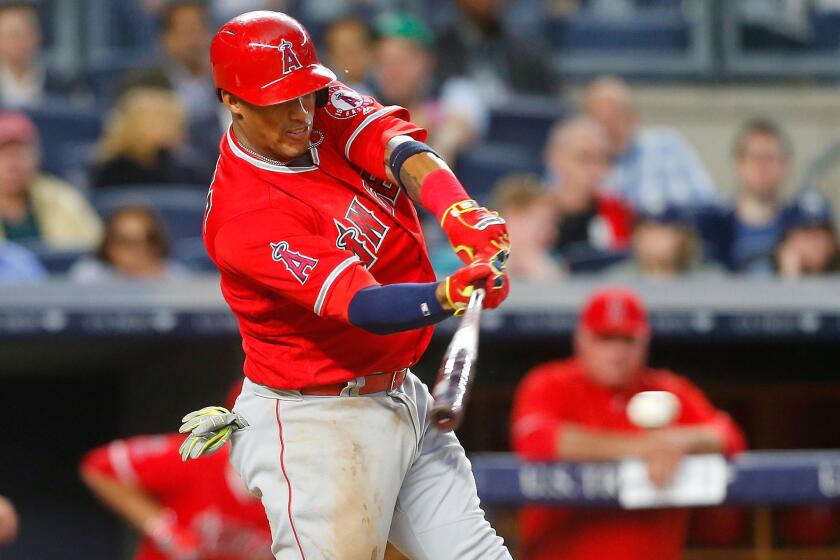 Angels third baseman Yunel Escobar has been "a terrific table-setter" for the Angels, Manager Mike Scioscia says.