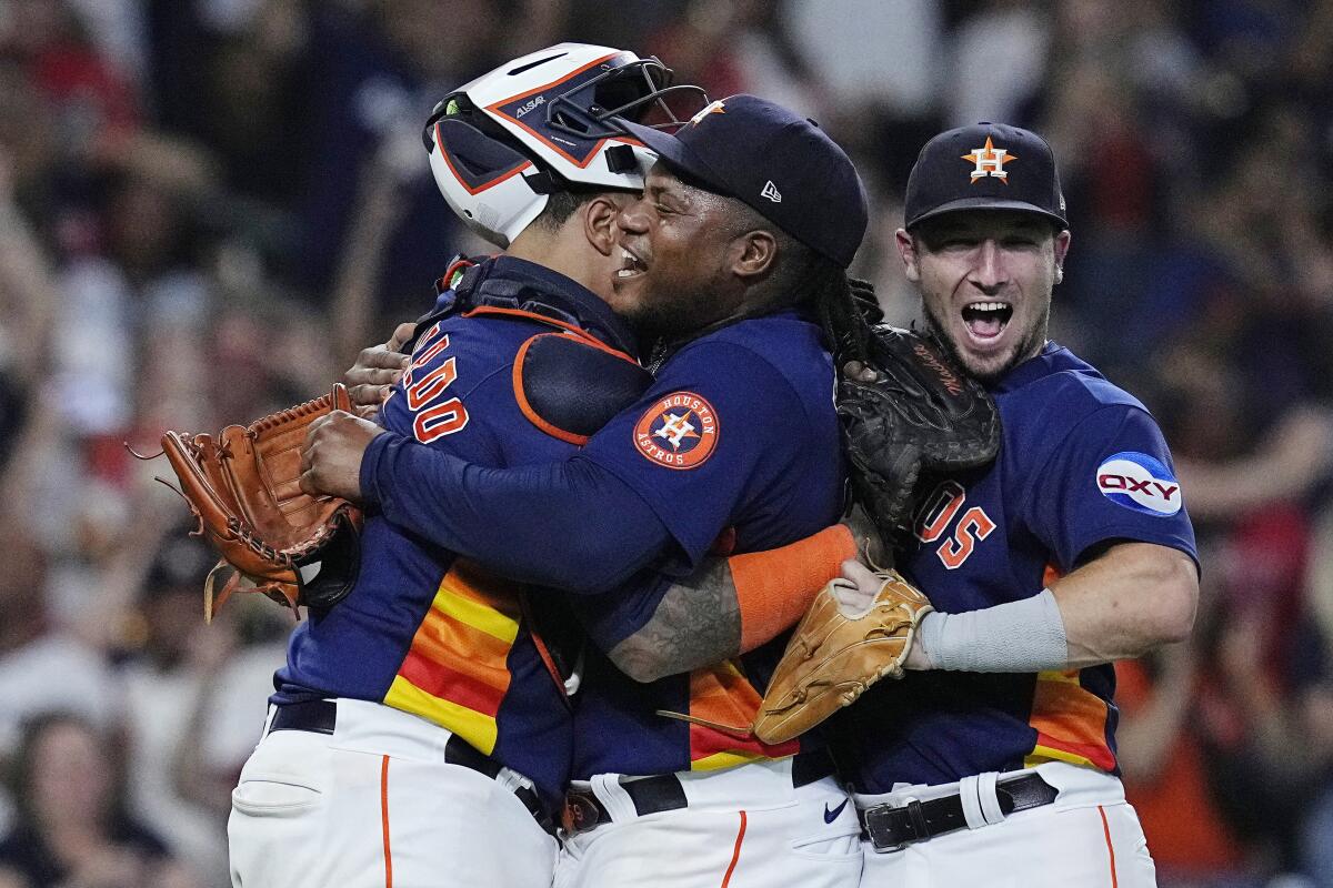 Framber Valdez throws no-hitter as Astros beat Guardians 2-0 - The