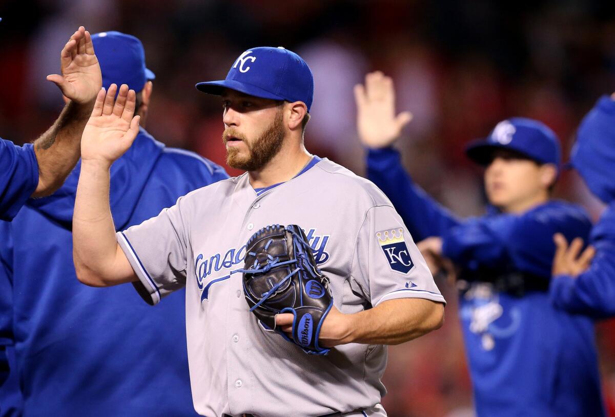 Royals closer Greg Holland has been put on the 15-day disabled list because of a strained right pectoral muscle.