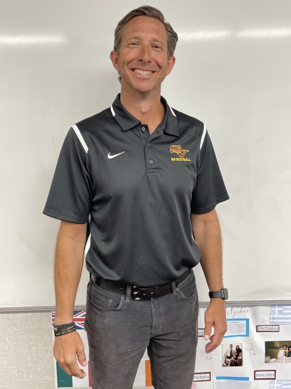 New Simi Valley basketball coach Craig Griffin, who coached for 20 years at Royal.