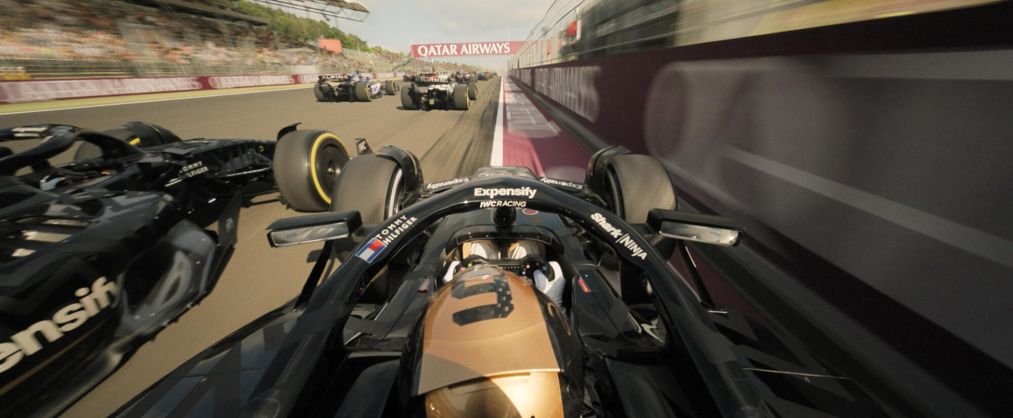 Formula One Racing Scene Behind the scenes: How 'F1' made a movie at real F1 races - Los Angeles ...