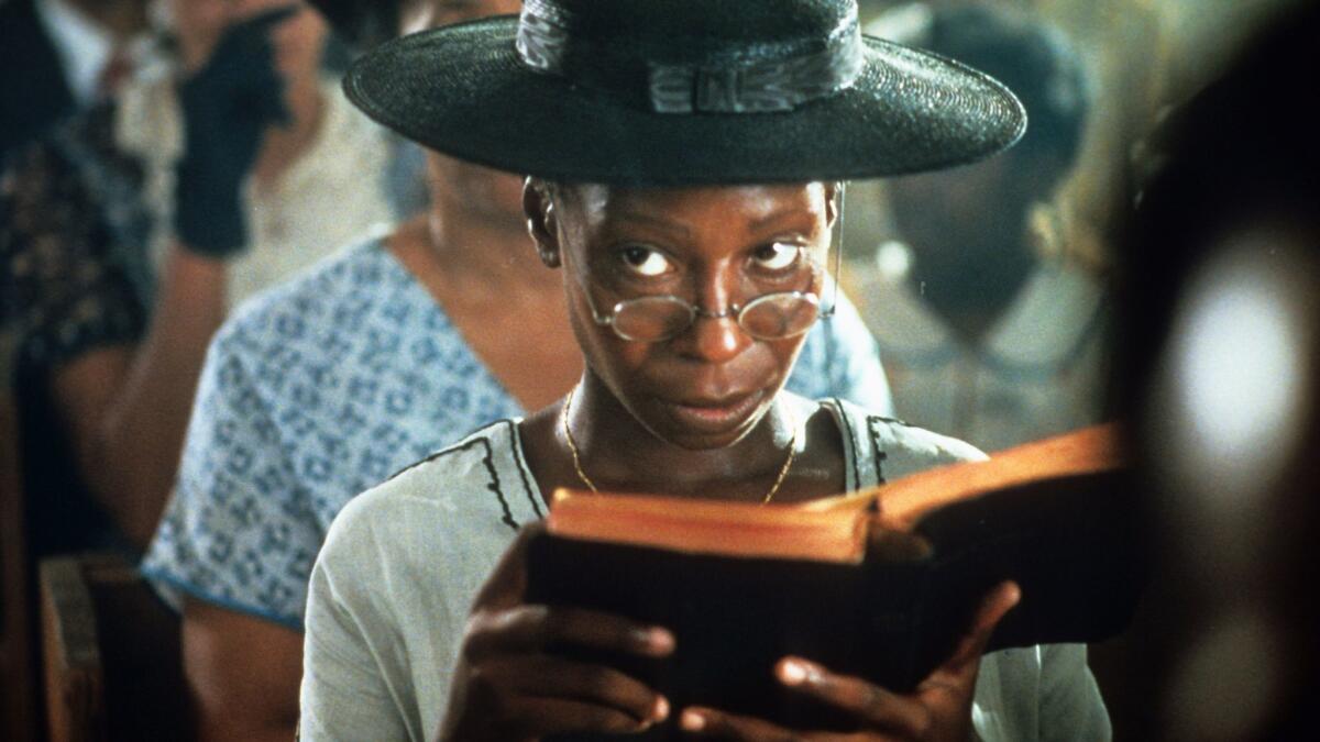 Whoopi Goldberg in "The Color Purple."
