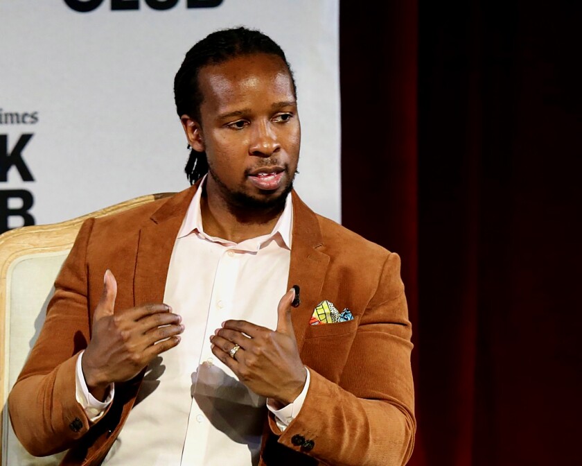 Ibram X. Kendi joined Times columnist Sandy Banks for a thought-provoking LA Times Book Club conversation