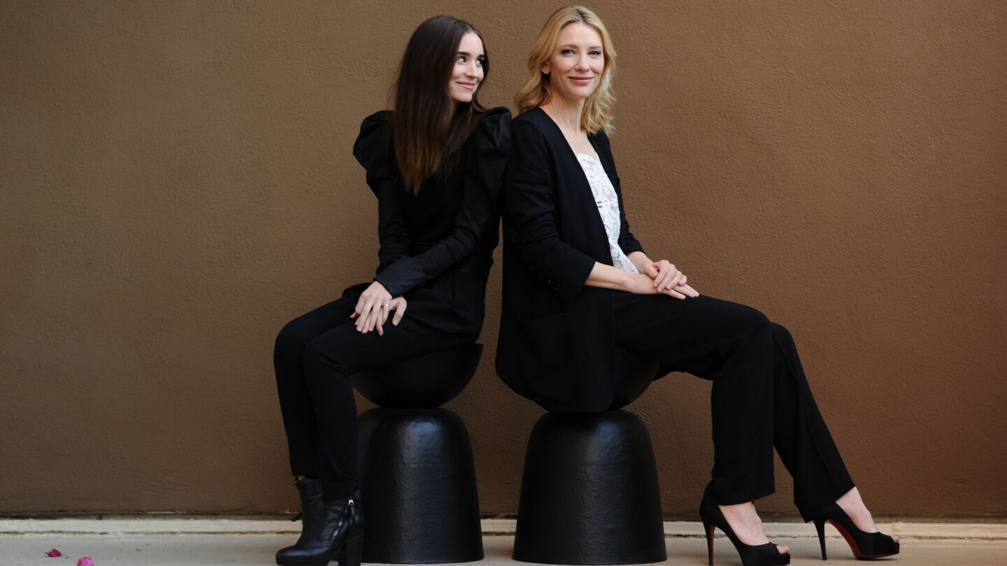 Celebrity portraits by The Times | Rooney Mara and Cate Blanchett