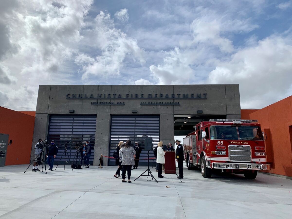 Chula Vista Fire Station 5 (pictured) opened its new doors on 341 Orange Avenue on March 25. The second one opened April 29.