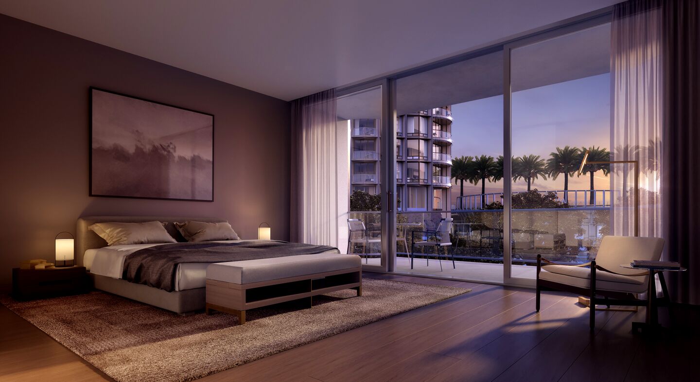 Artist renderingThe hotel residences will feature floor-to-ceiling windows.