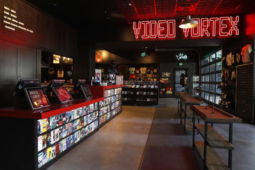 LOS ANGELES-CA-JULY 10, 2019: Alamo Drafthouse Cinema in downtown Los Angeles is photographed on Tuesday, July 10, 2019.