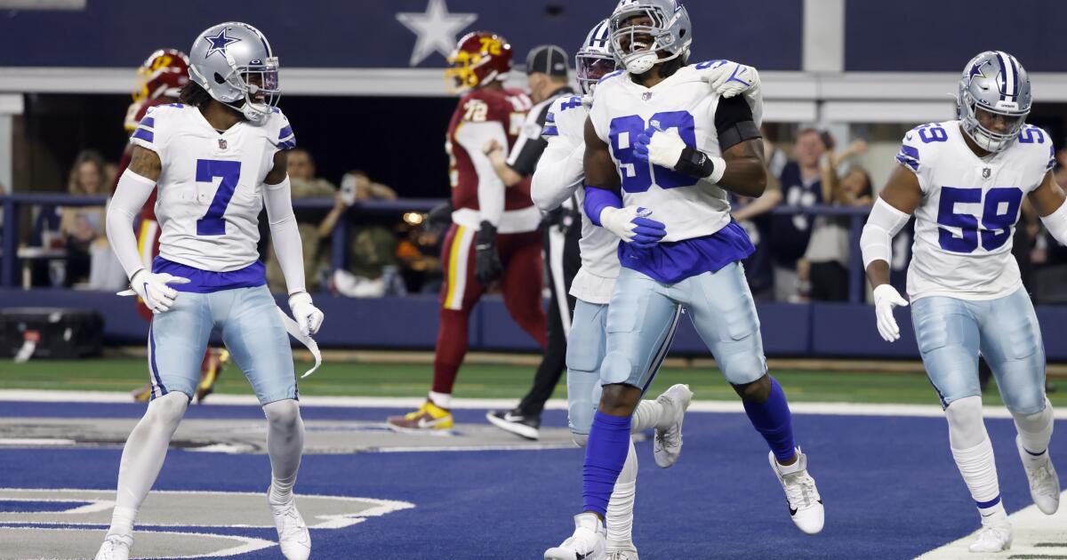 Cowboys CB Trevon Diggs' two INTs continues streak; fourth-quarter absence  result of back tightness