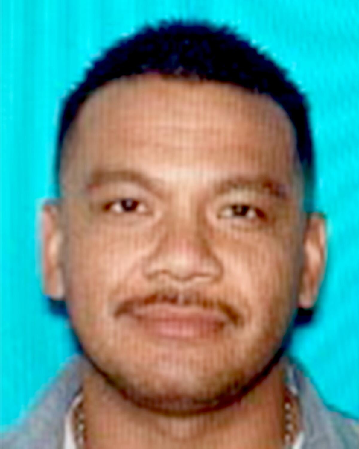 Police are searching for Christopher Marquez, a 36-year-old San Diego man, who is believed to be armed and dangerous.