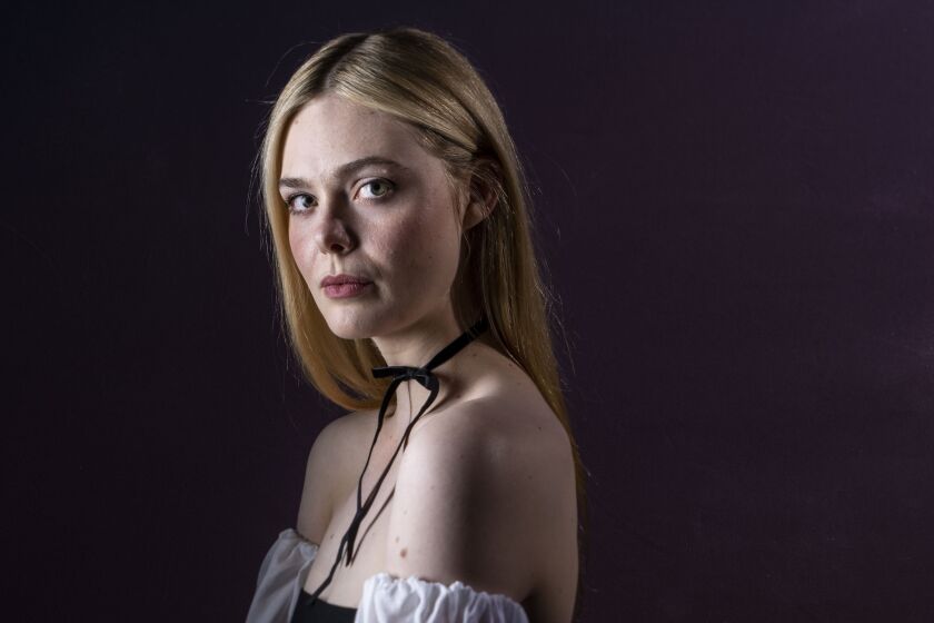 Actor Elle Fanning from, "The Girl from Plainsville." 