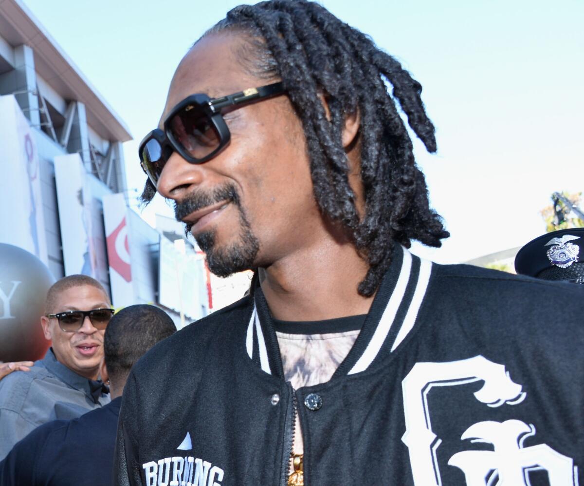 Rapper Snoop Dogg attends The 2013 ESPY Awards at Nokia Theatre L.A. Live on July 2013 in Los Angeles.