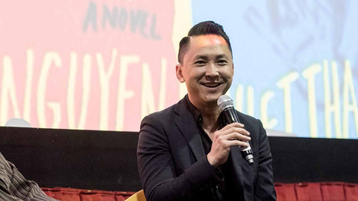 Viet Thanh Nguyen at the Orange County Register book club.