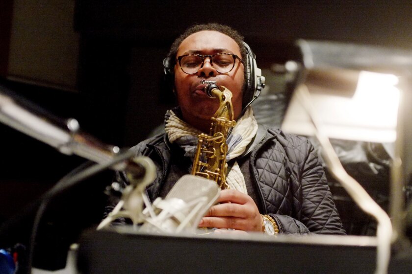 Grammy Camp participant Immanuel Wilkins, 17, wants a solo career as a saxophonist.