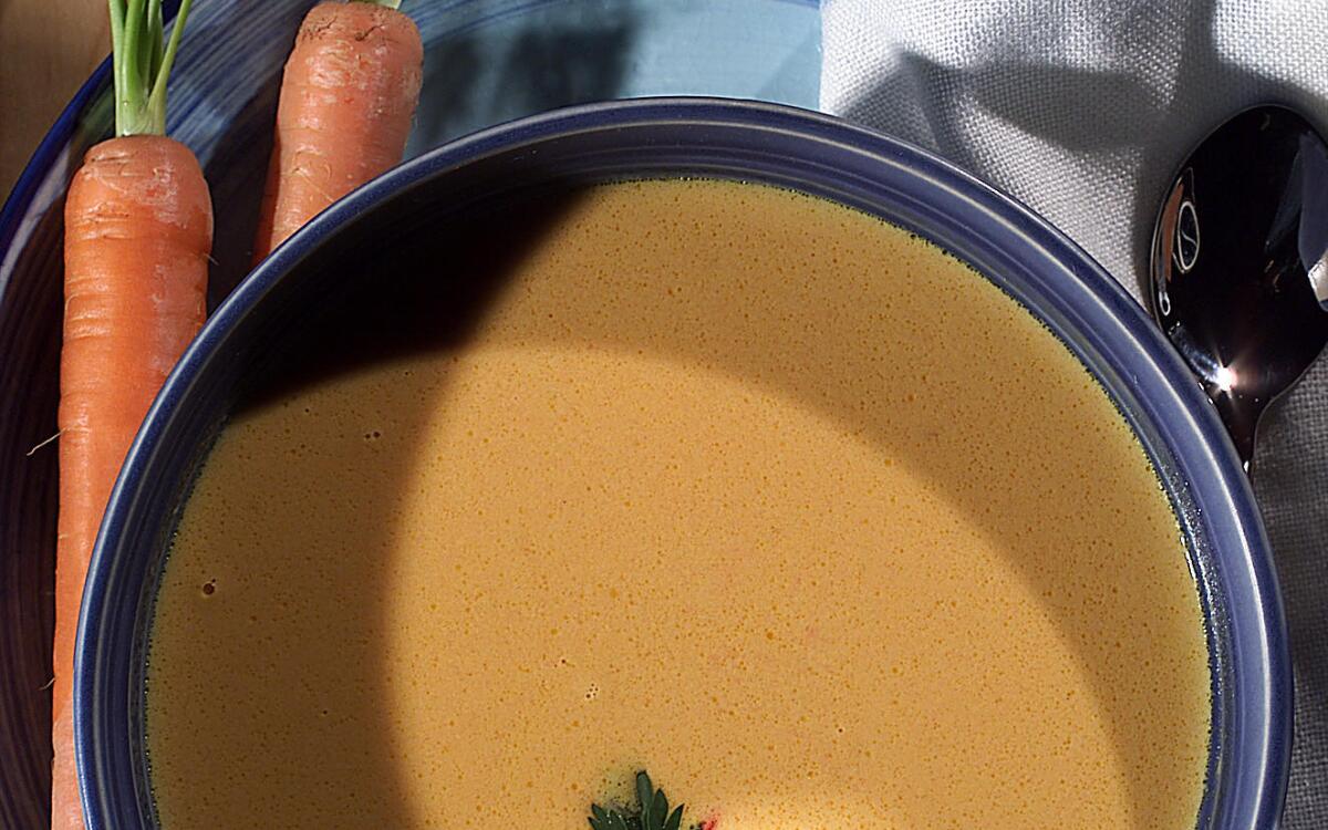 Cedars-Sinai Medical Center carrot-ginger soup