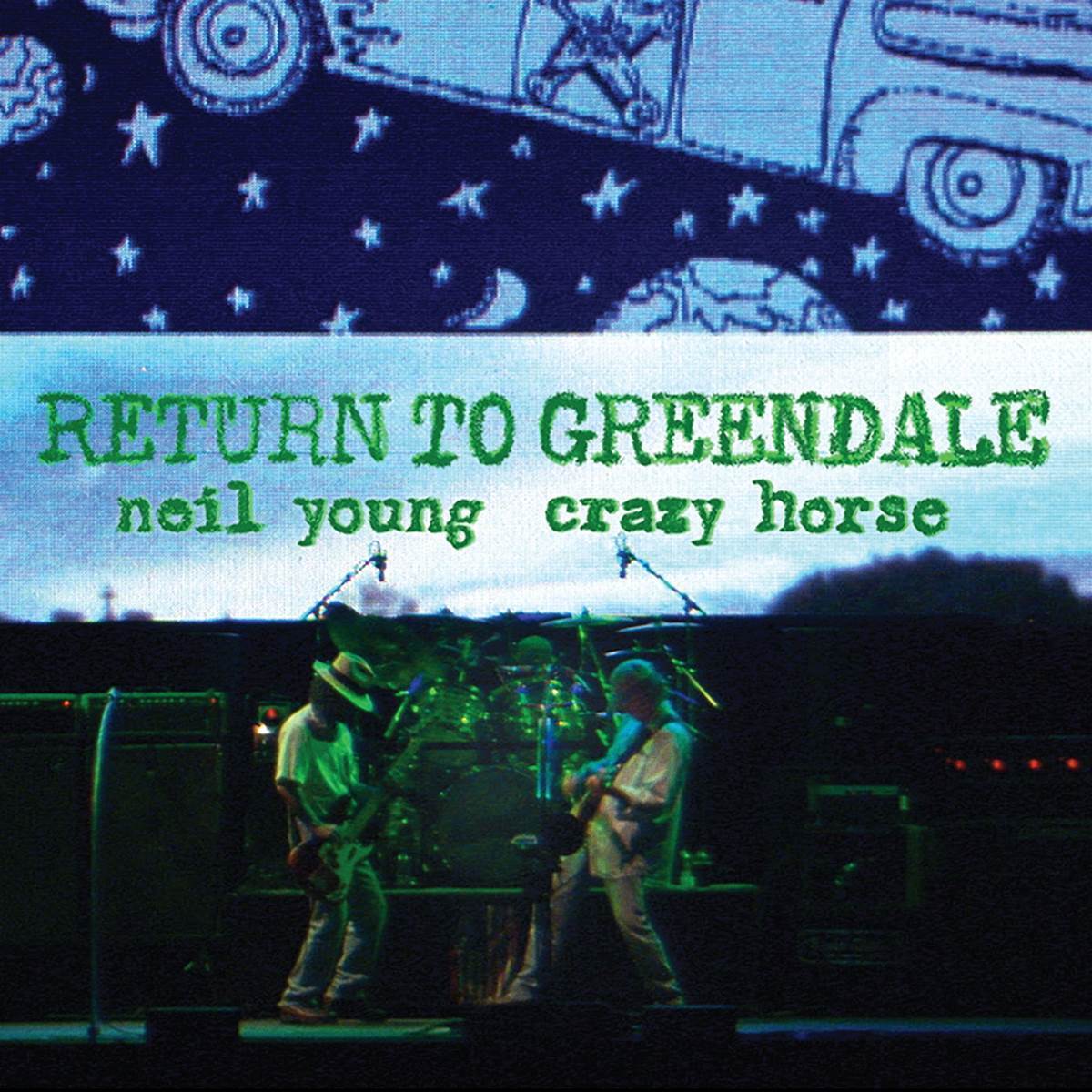 This cover image released by Reprise Records shows "Return to Greendale" by Neil Young. (Reprise Records via AP)