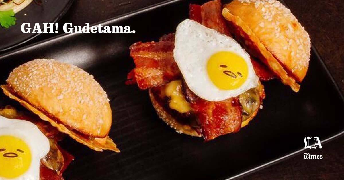 Plan Check Kitchen + Bar is launching a special menu to celebrate Gudetama, the new Sanrio character.