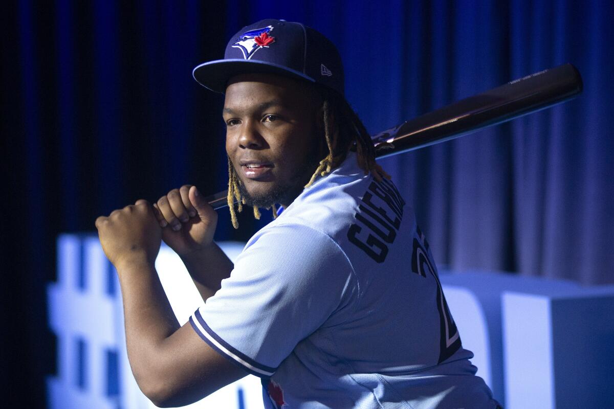 Blue Jays encouraged by Guerrero Jr.'s early off-season conditioning