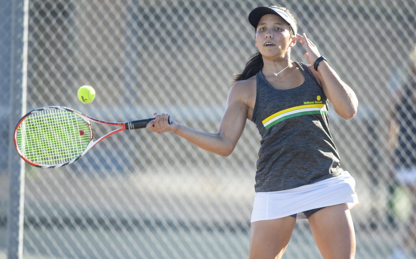 Photo Gallery: Huntington Beach vs. Edison in girls’ tennis