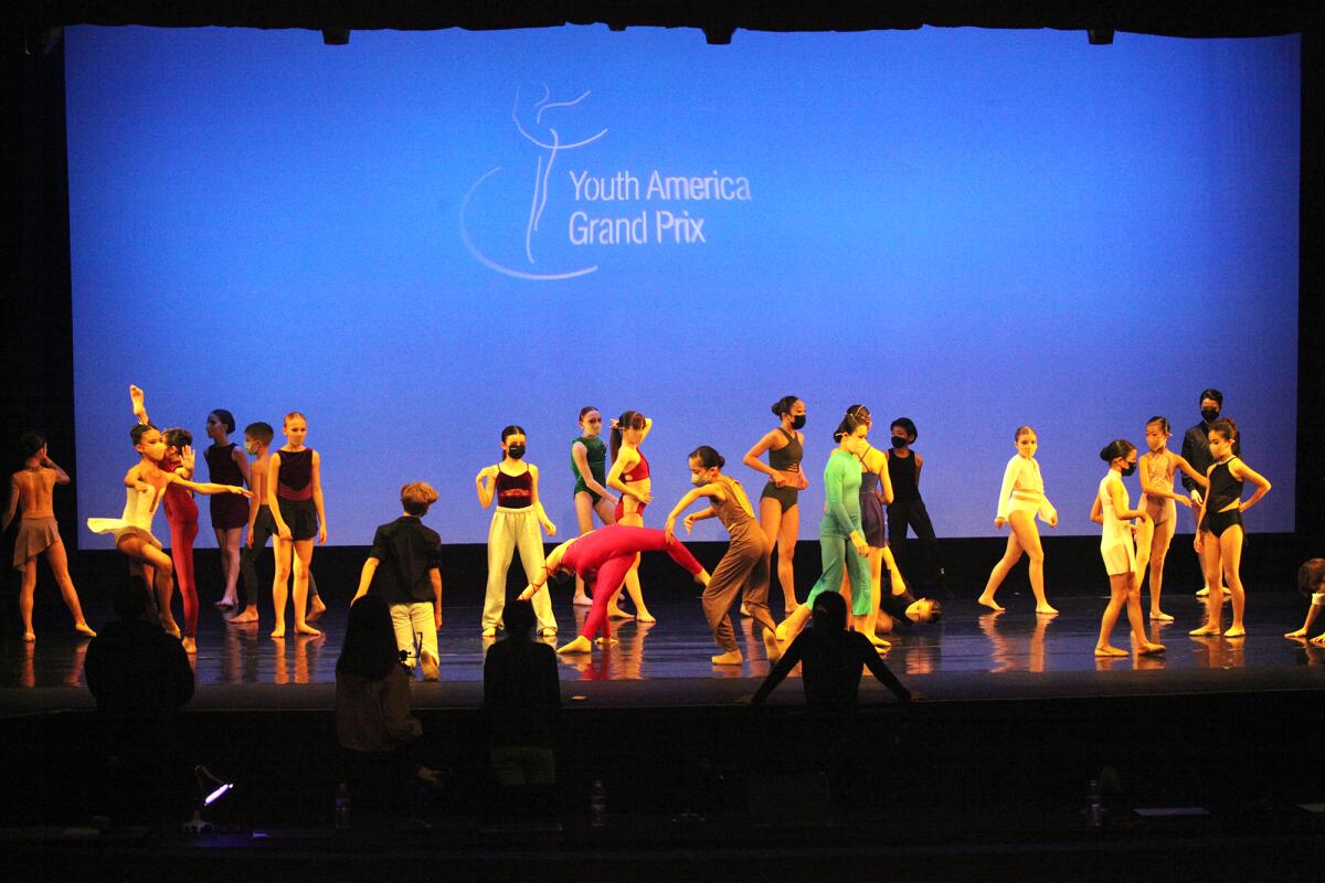 Youth America Grand Prix semifinal auditions Friday at Huntington Beach High School.