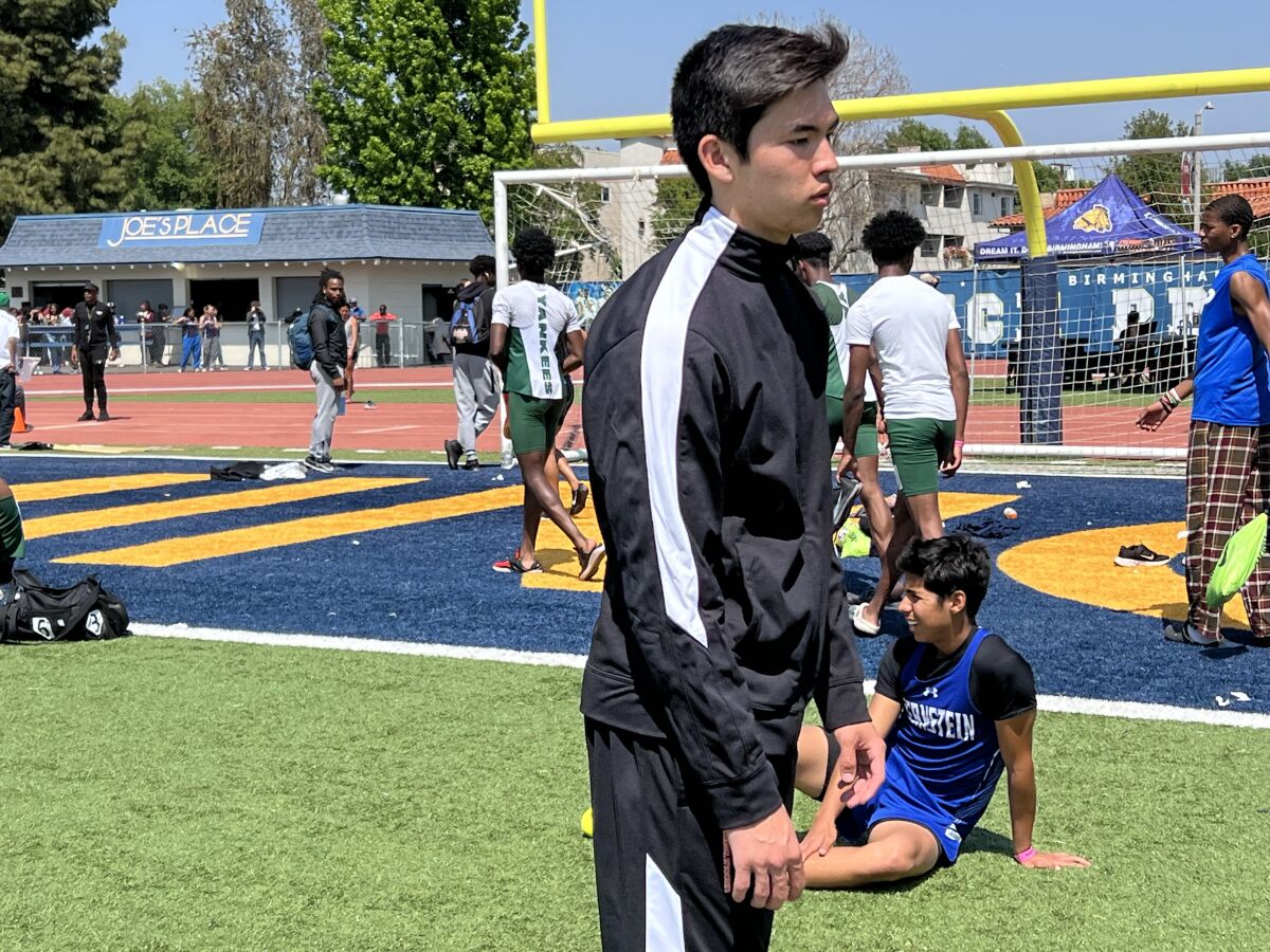 Jaden Rattay providing top competition for Dijon Stanley in track - Los ...