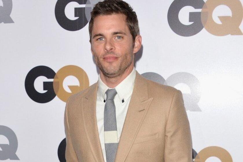 James Marsden, pictured at the 2012 GQ Men of the Year party in November, has reportedly become a father for the third time.
