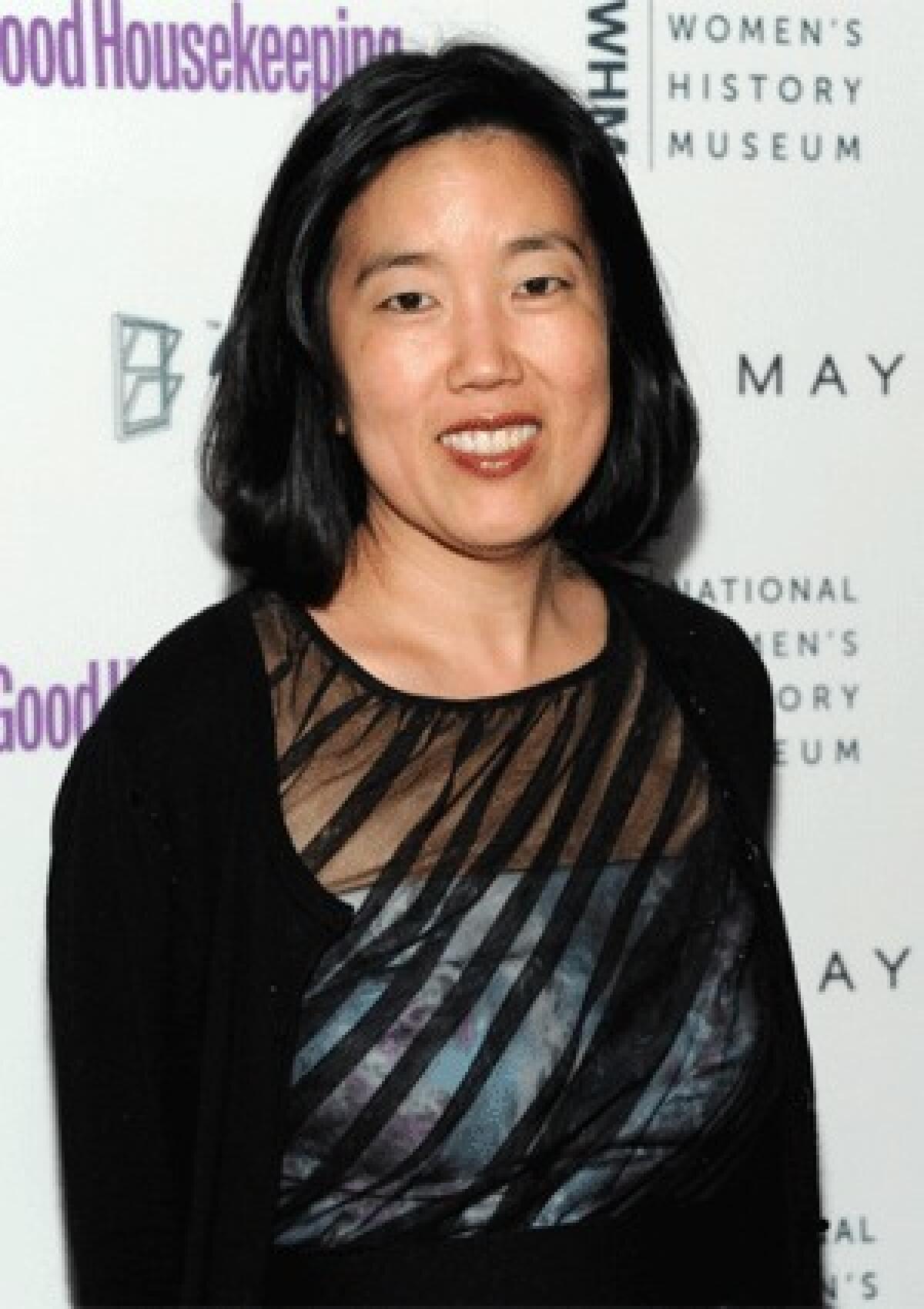 Michelle Rhee is seen at Good Housekeeping's 'Shine On' Women Making History theatrical event at Radio City Music Hall on April 12, 2011 in New York. Credit: