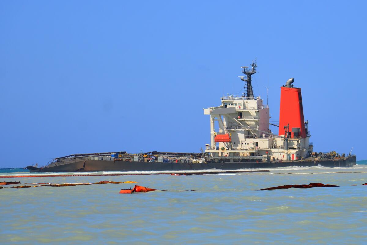 oil spill ship