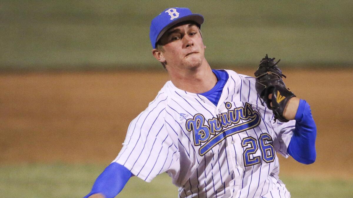 UCLA reliever David Berg Berg, a junior from Covina, was named to the Pac-12 all-conference team for the third consecutive season.