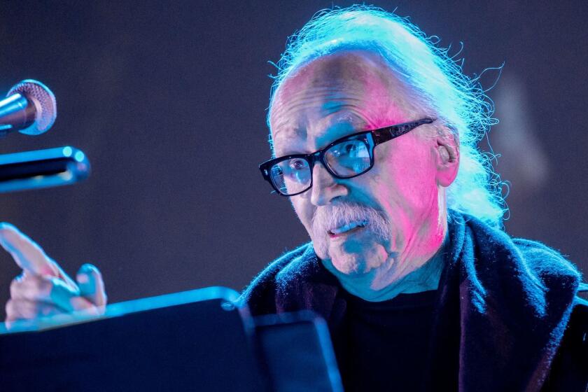 BARCELONA, SPAIN - JUNE 02: John Carpenter performs in concert during the second day of Primavera Sound 2016 on June 2, 2016 in Barcelona, Spain. (Photo by Xavi Torrent/WireImage) ** OUTS - ELSENT, FPG, CM - OUTS * NM, PH, VA if sourced by CT, LA or MoD **
