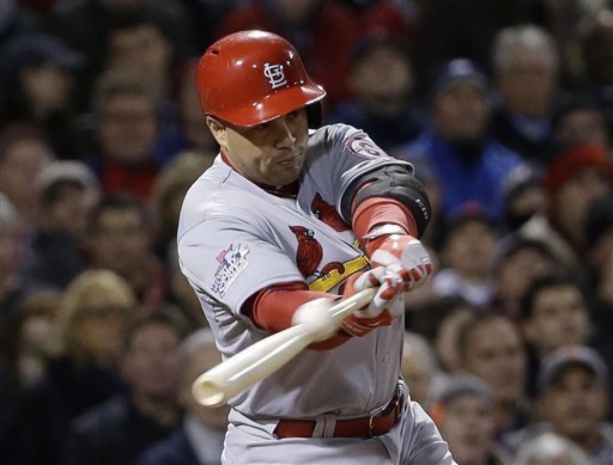 Beltran: Cardinals' star shakes off bruised ribs - The San Diego