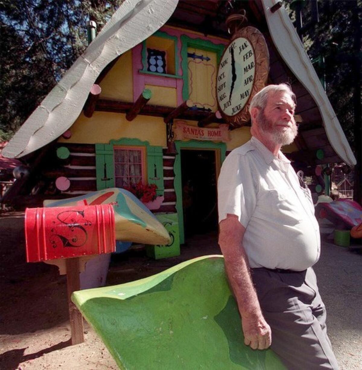 J. Putnam Henck built Santa's Village in the 1950s and owned and operated it during its final two decades. He and his wife lived at the attraction and worked "seven days a week, 12 hours a day," he said.