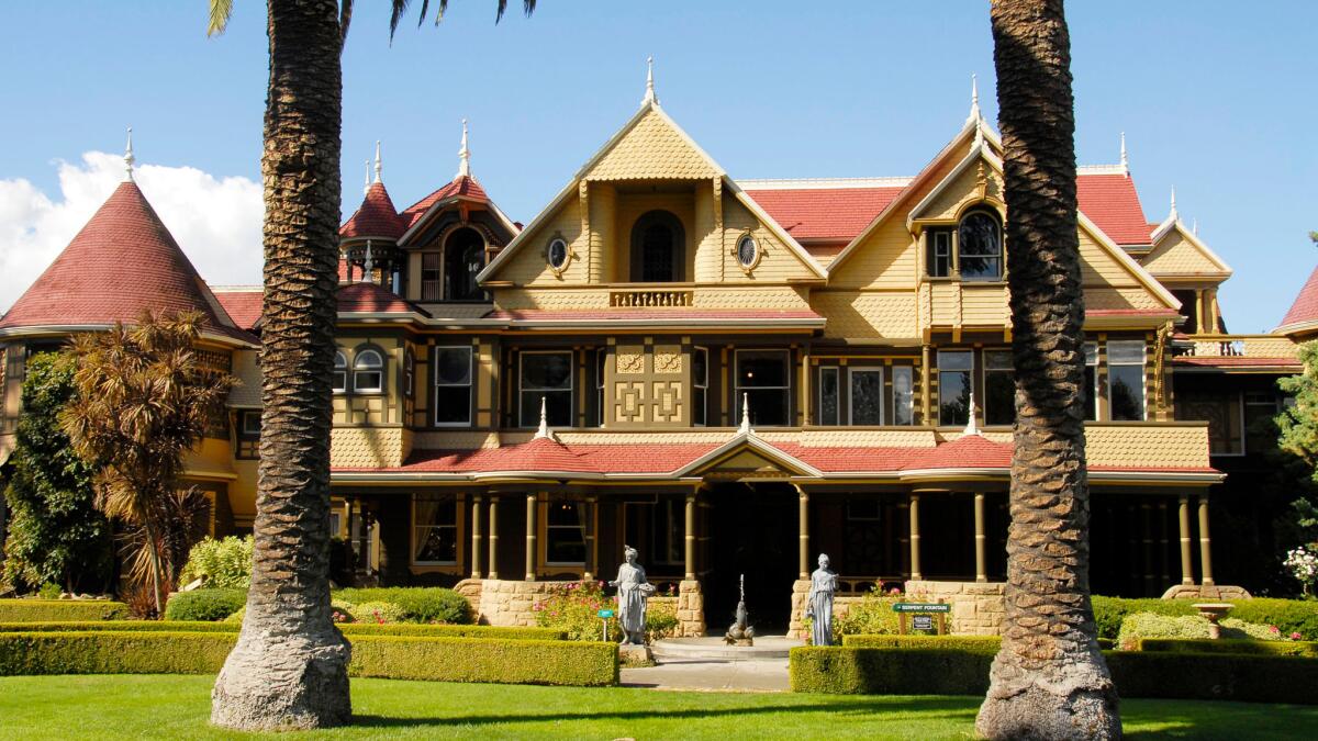 The Winchester Mystery House in San Jose.