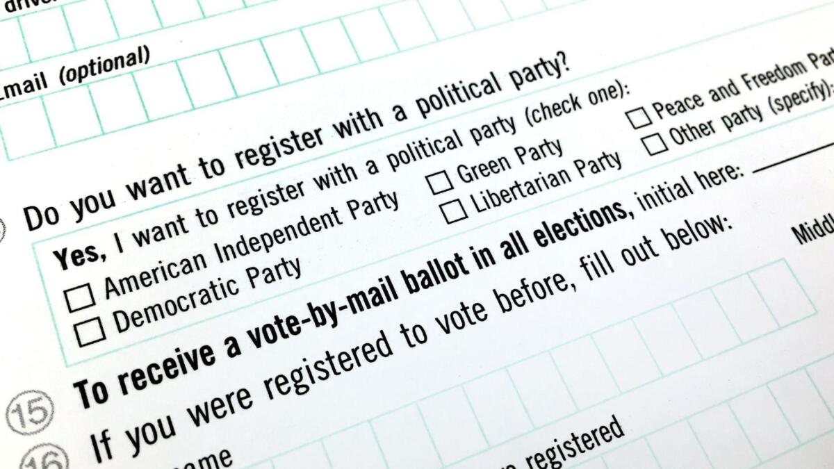 List of political parties on a ballot 