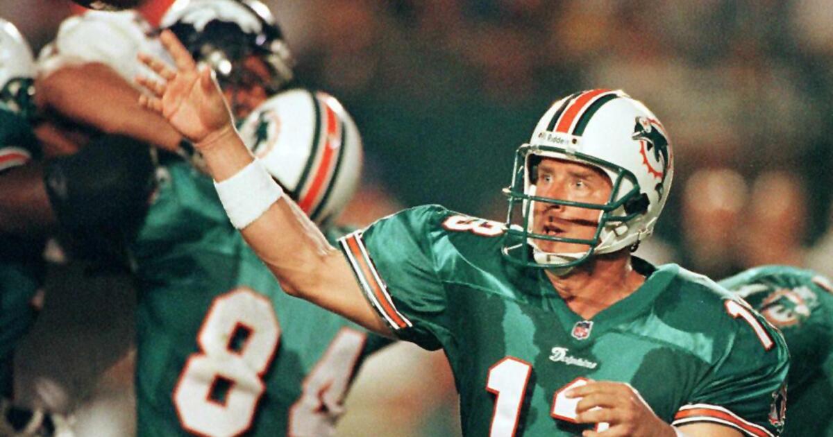 Report: Dan Marino to withdraw from NFL concussion lawsuit - Los