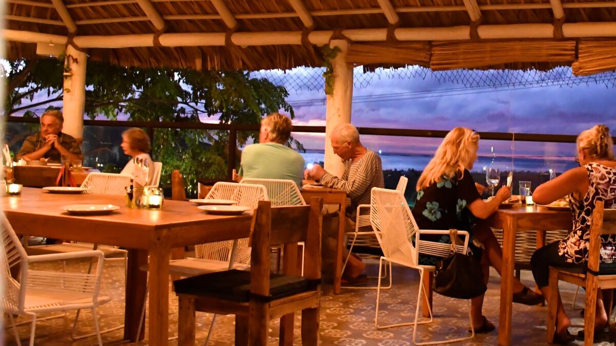 Il Giardino restaurant, Todos Santos, Mexico.