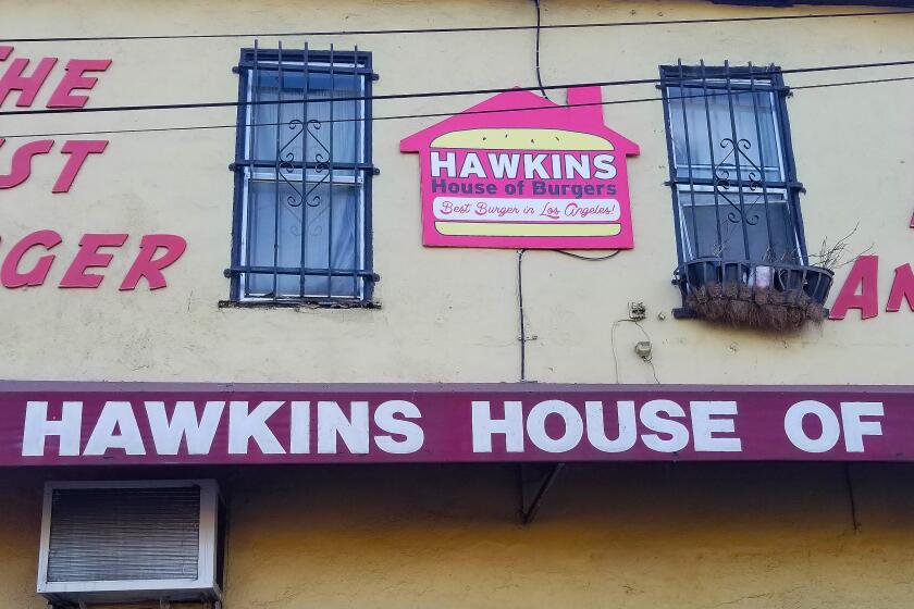 A landmark on the corner of Imperial Highway and Slater Street in Watts, Hawkins House of Burgers has been selling burgers since 1982.