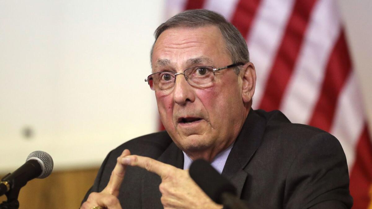 Maine Gov. Paul LePage vetoed Medicaid expansion five times, but was slapped down by the voters on Tuesday.
