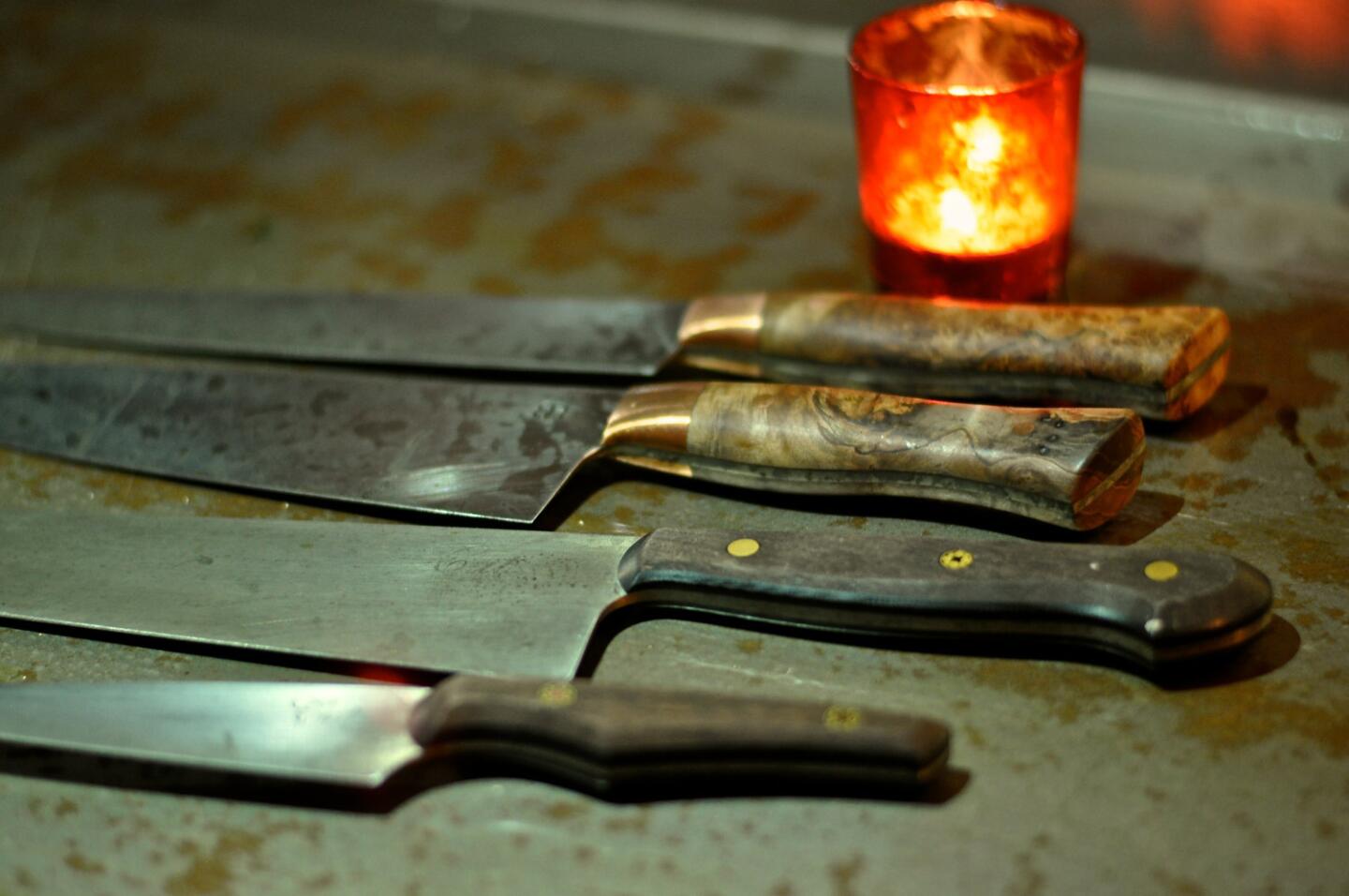 Gary Menes' knives