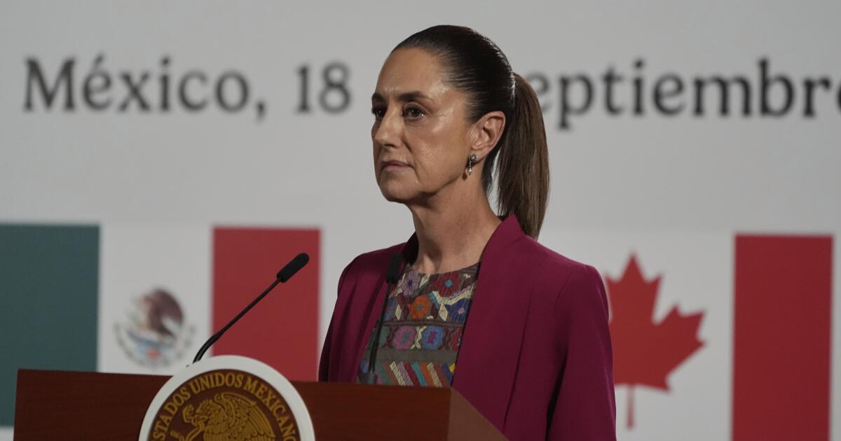 EEUU fortalecerá operaciones de control para evitar entrada ilegal de armas a México, dice Sheinbaum