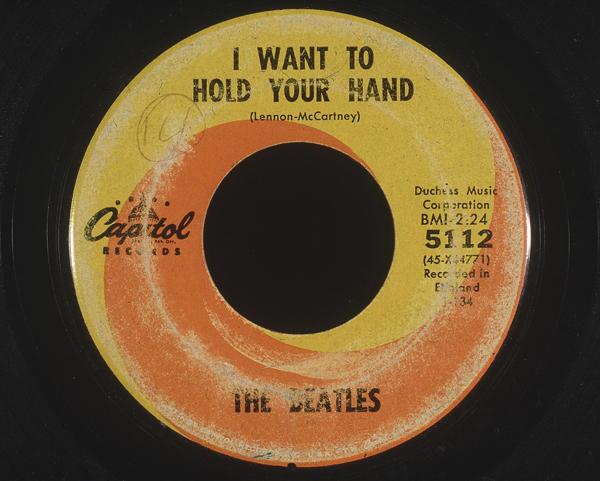 #16 The Beatles - I Want to Hold Your Hand 1963