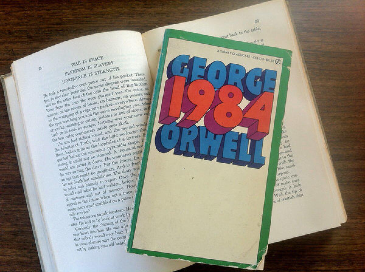 George Orwell's "1984."
