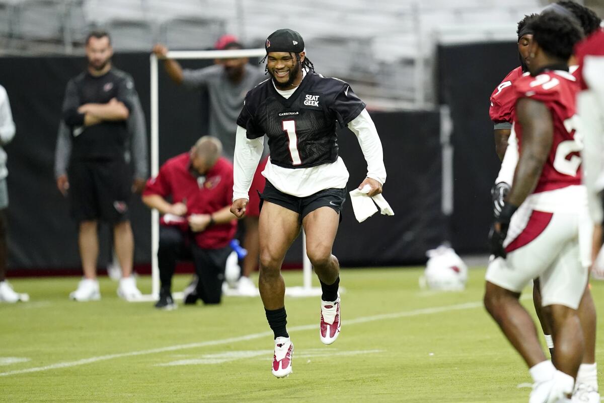 Cardinals QB Kyler Murray tests positive for COVID-19 - The San Diego  Union-Tribune