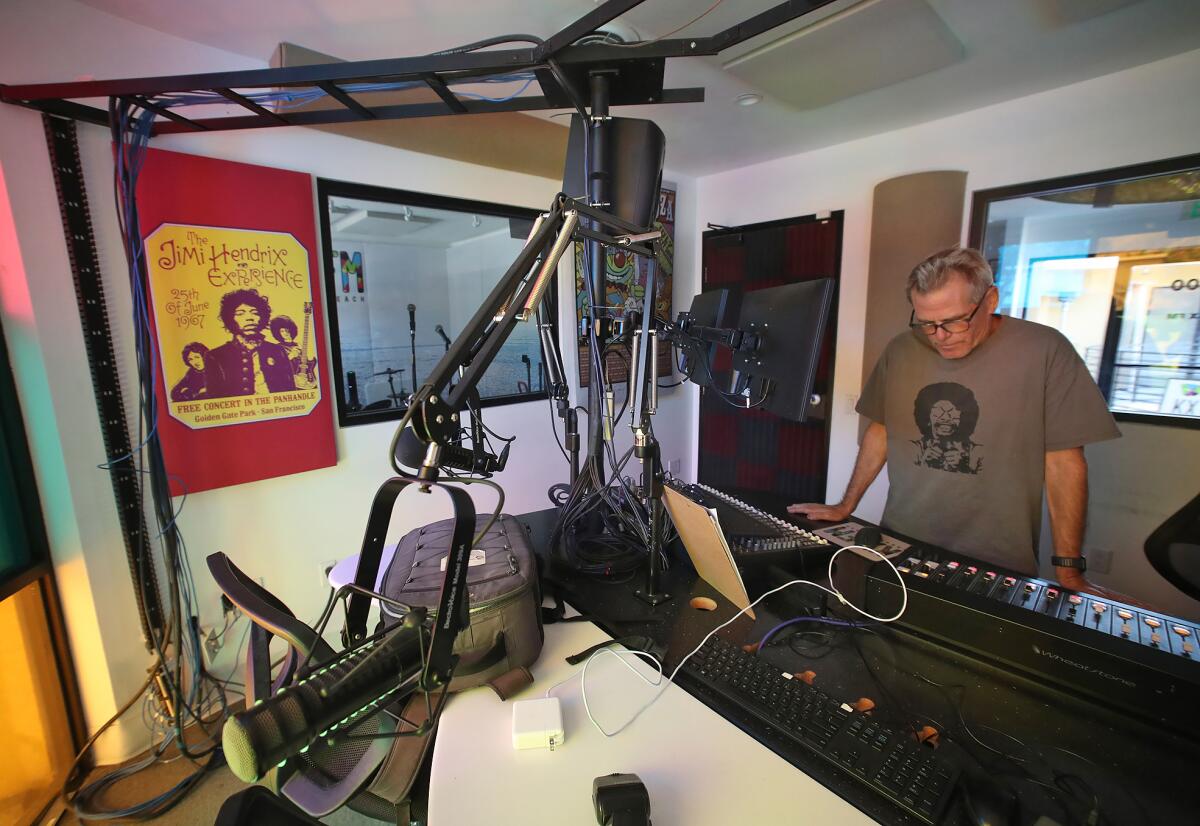 Laguna Beach radio station KXFM will launch programming, "Neighborhood Block Party." 