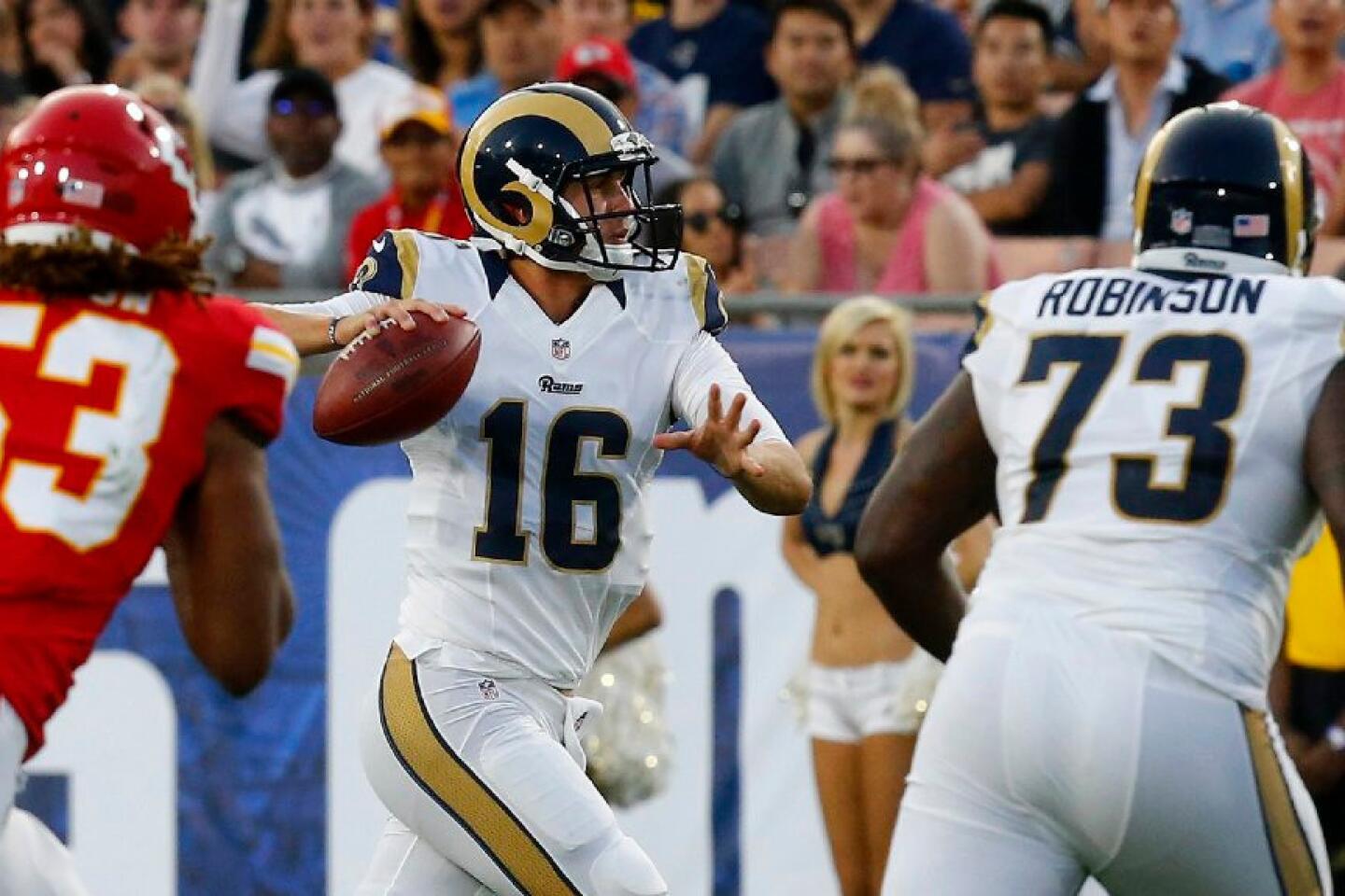 Goff on his first NFL start, even if it is preseason