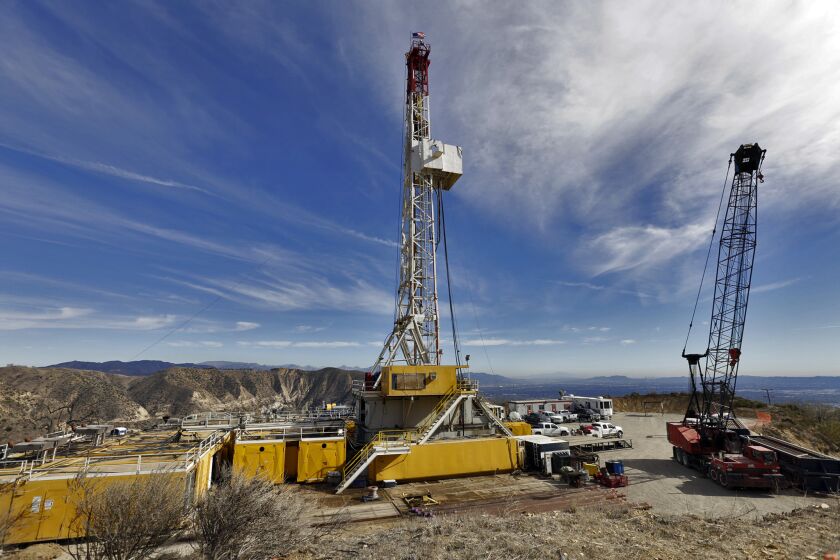 Crews in February drilled a relief well to stem the flow of methane gas from an adjacent well in the Aliso Canyon storage facility.