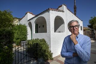 LOS ANGELES, CA-AUGUST 4, 2023: Landlord Steve Jones, 63, is photographed at one of his rental properties on Chaucer St. in Los Angeles that he has owned for the past 10 years. (Mel Melcon / Los Angeles Times)