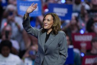 Democratic presidential nominee Vice President Kamala Harris waves to supporters at a campaign event Friday, Sept. 20, 2024, in Madison, Wis. (AP Photo/Morry Gash)