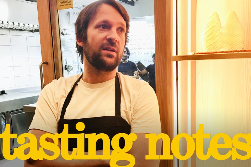 Chef Rene Redzepi at his restaurant Noma in Copenhagen.